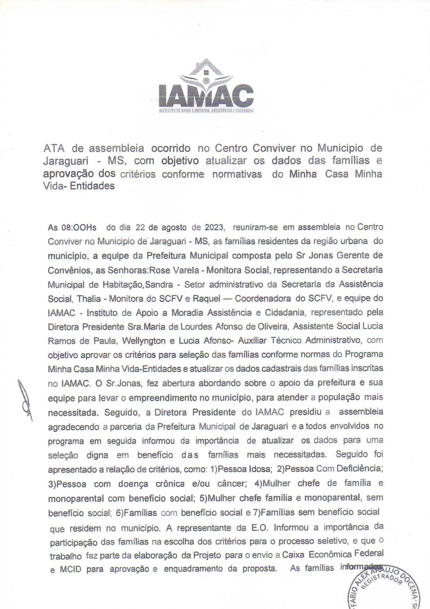 ATA COM ENDEREÇO ATUALIZADO